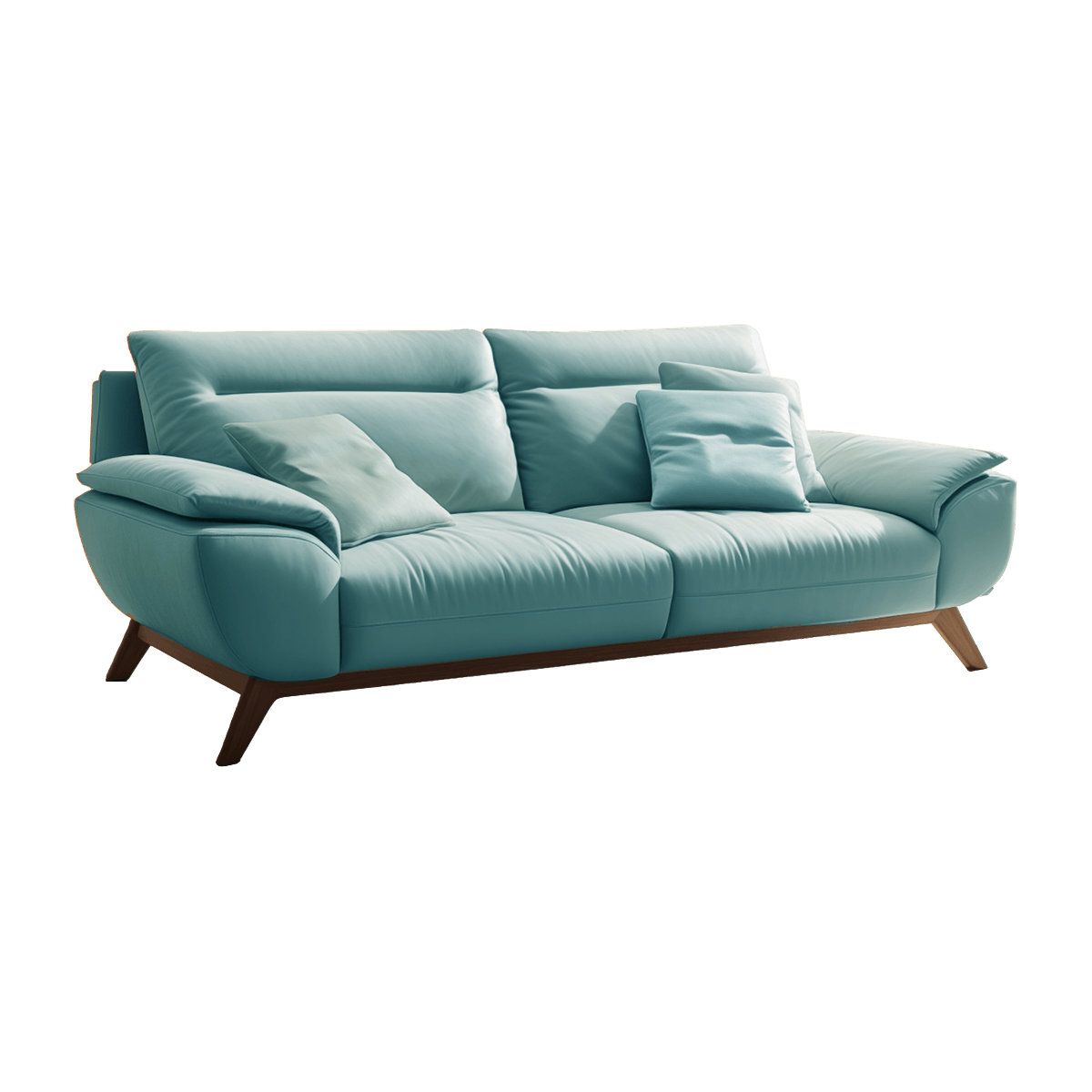 Leather and Fabric Sofas - Image 5